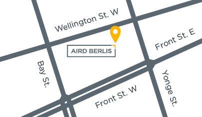 Aird & Berlis Map