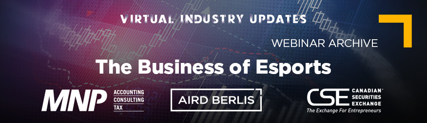 May 27 Business of Esports Webinar Archive 876x254