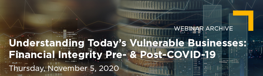 Nov 5 Understanding Todays Vulnerable Businesses Webinar Website 876x254 Archive