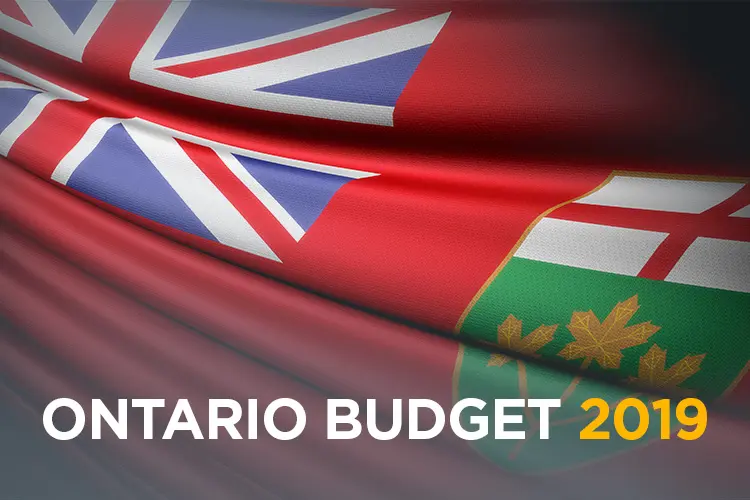 Ontario Budget 2019 750x500