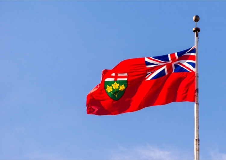 Ontario Flag