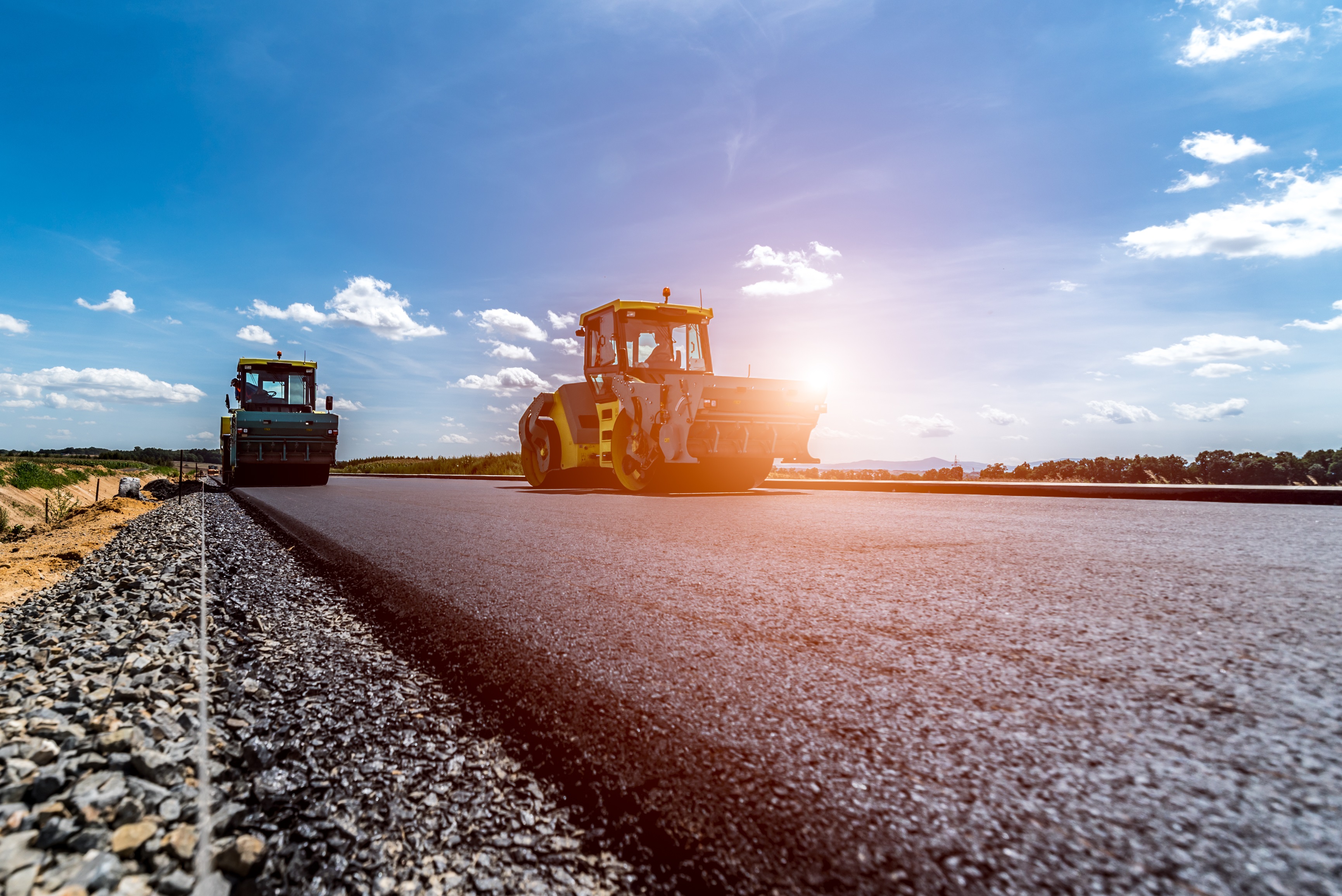 road paving