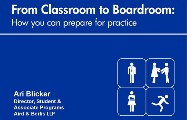From Classroom to Boardroom