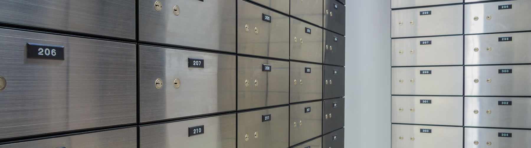 Multiple numbered lock boxes